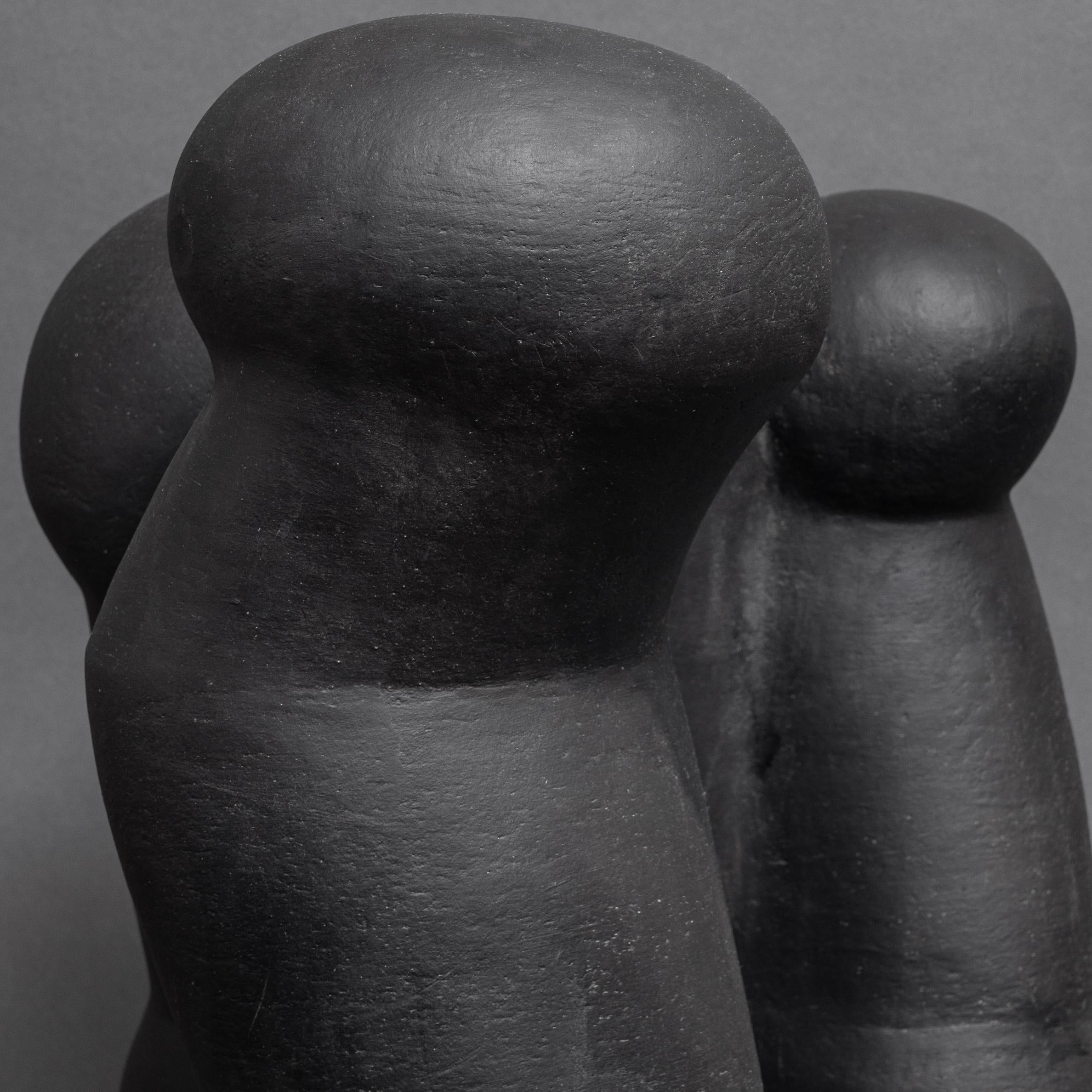 Grande sculpture en céramique abstraite et contemporaine de Bo Arenander, en stock Neuf - En vente à Stockholm, SE
