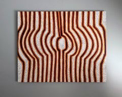 Large Abstract Dreamtime Aboriginal Painting by Eileen Napatjarri