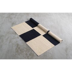 Grand tapis kilim en laine de style expressionniste abstrait