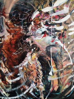 Large Abstract Expressionist Painting