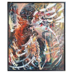 Large Abstract Expressionist Painting