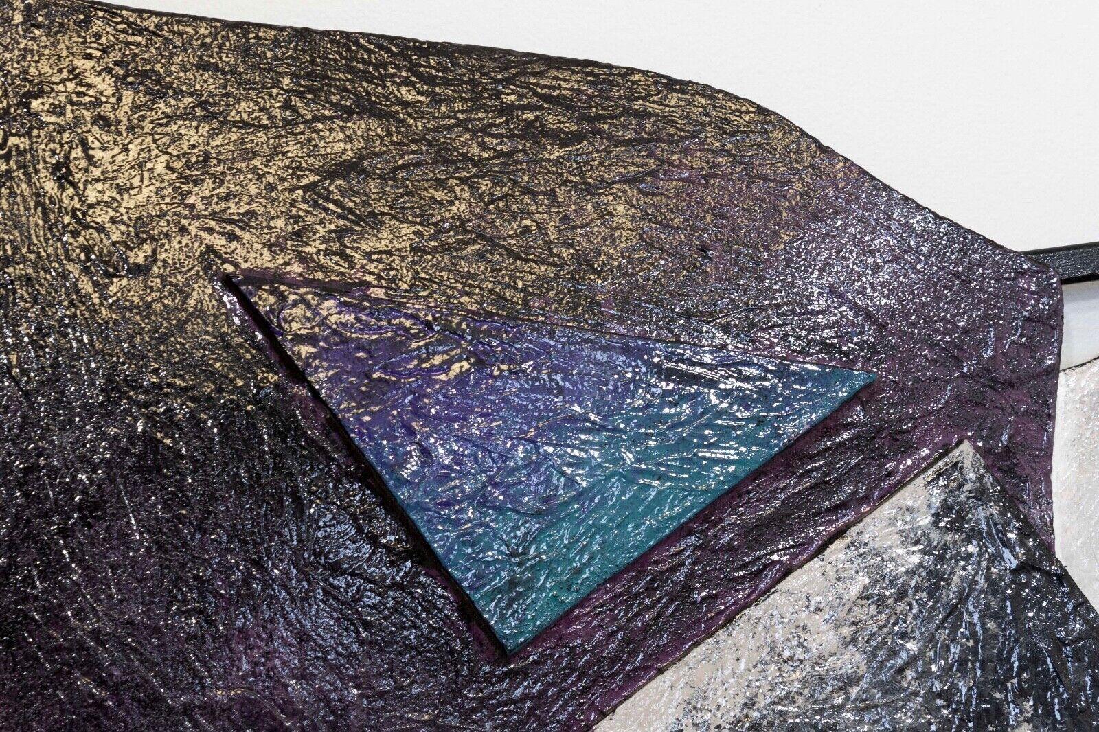 Large Abstract Galaxy Style Metal Wall Sculpture Contemporary Modern 2