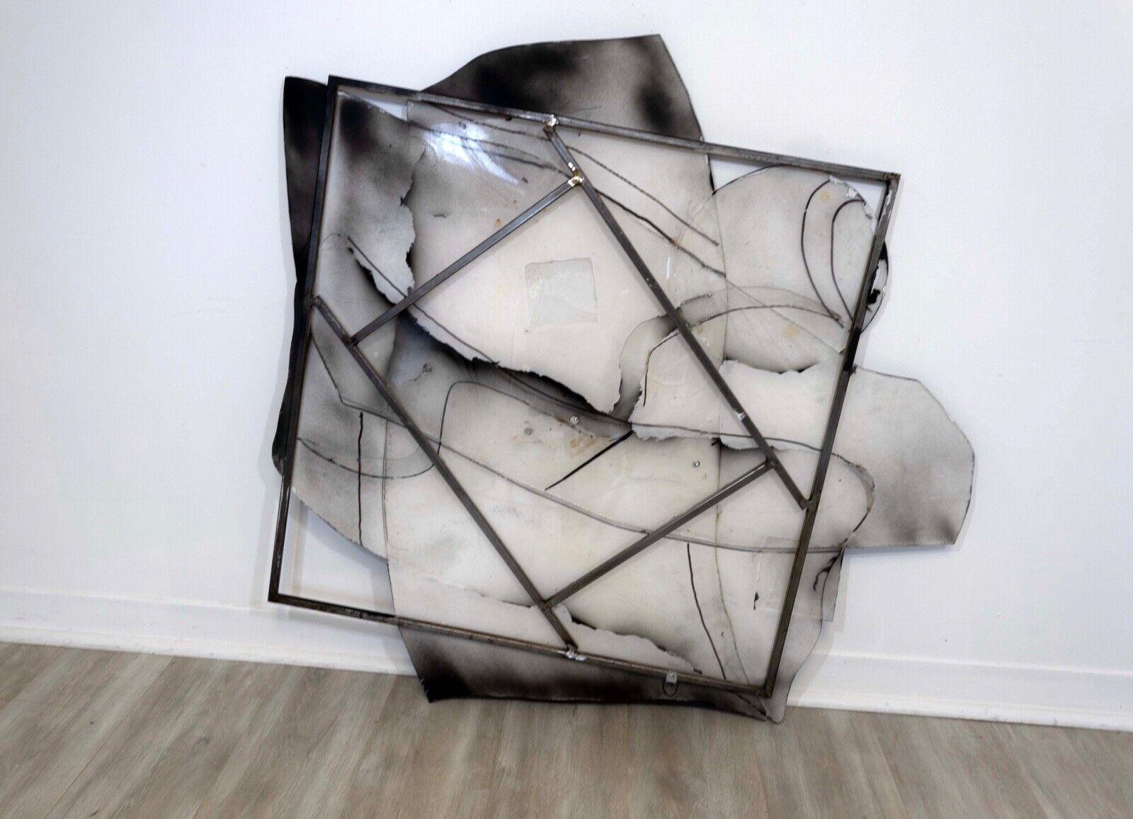 Large Abstract Galaxy Style Metal Wall Sculpture Contemporary Modern 5