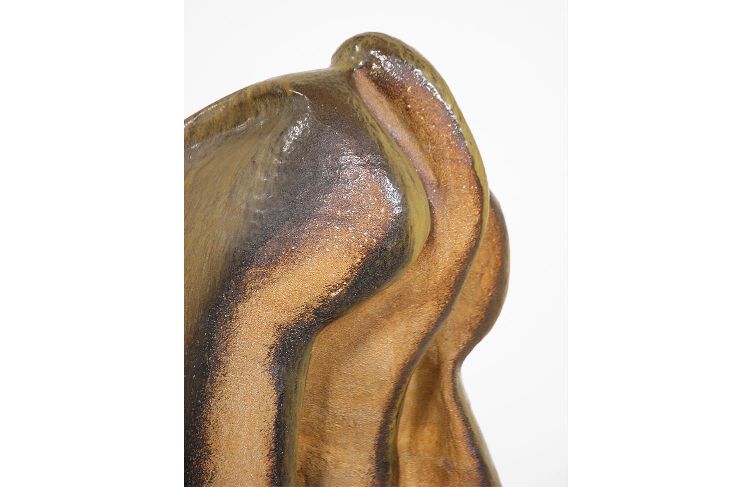 Large Abstract Glazed Ceramic Sculpture 1