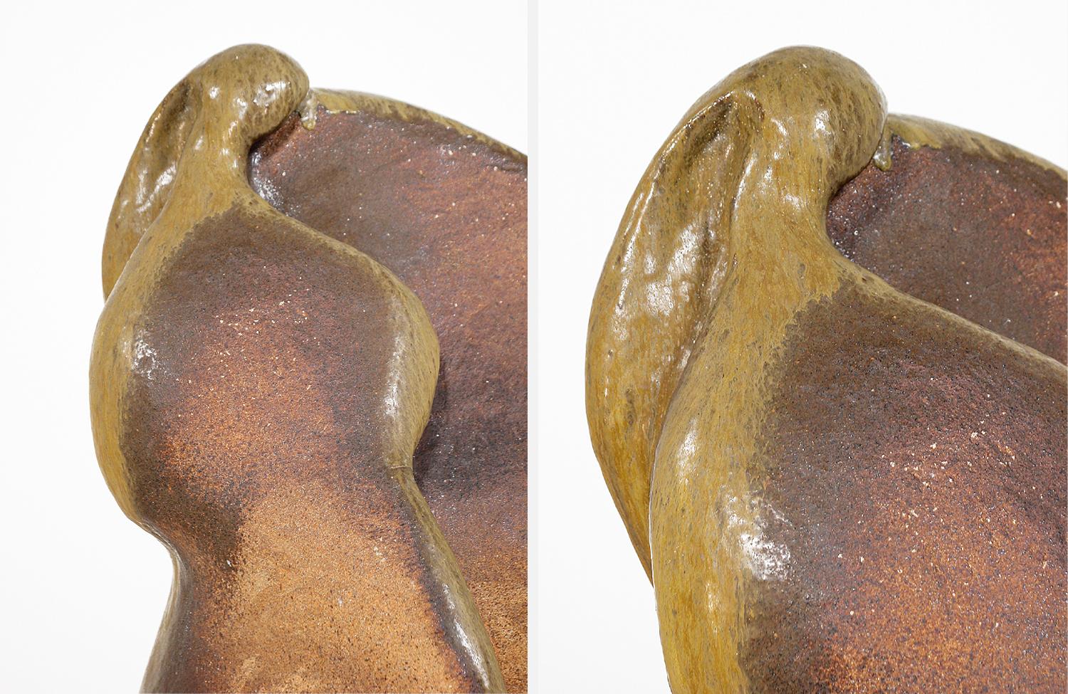 Large Abstract Glazed Ceramic Sculpture 3