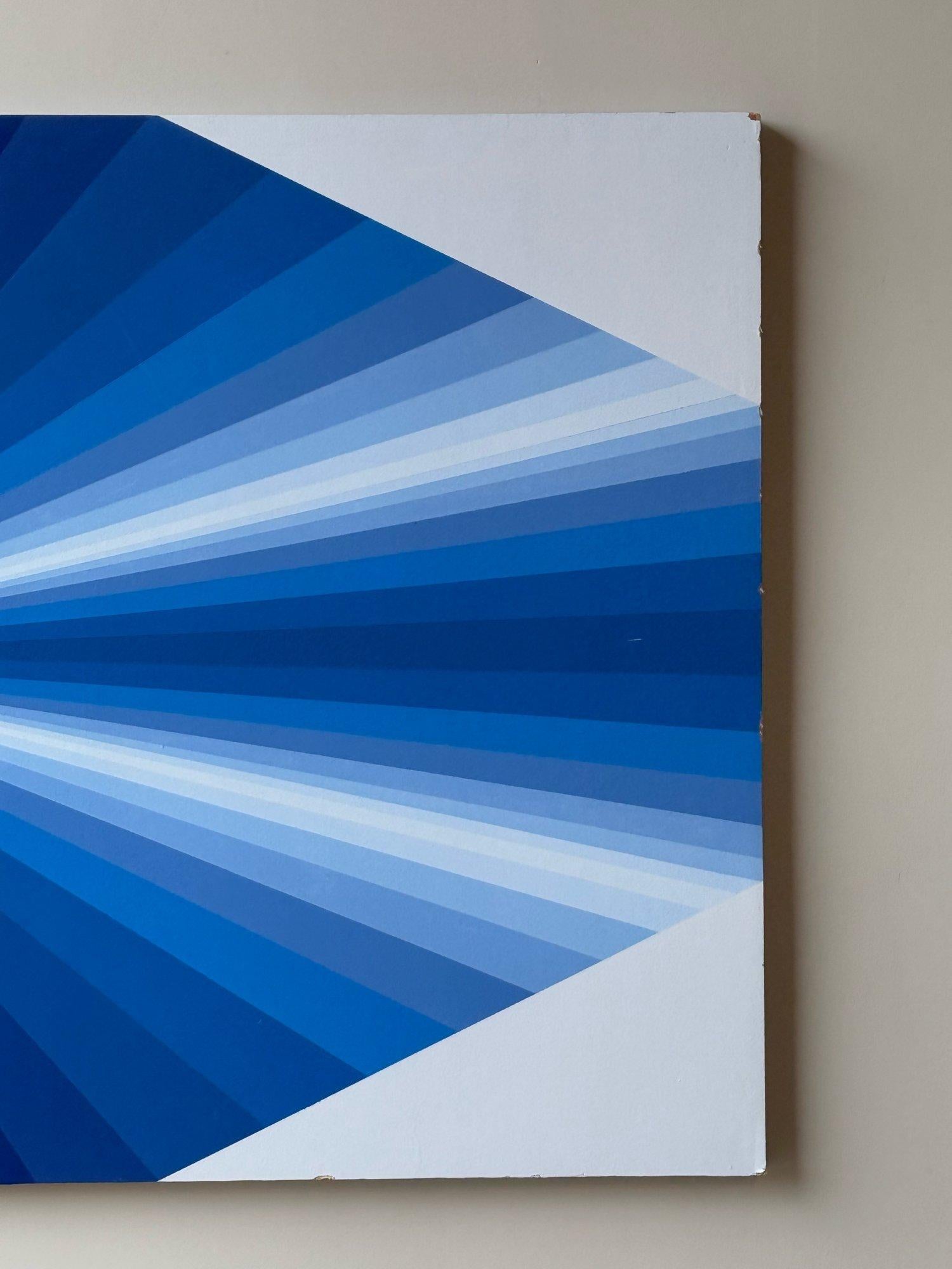 Große abstrakte Hard Edge Kunstwerk (20. Jahrhundert) im Angebot
