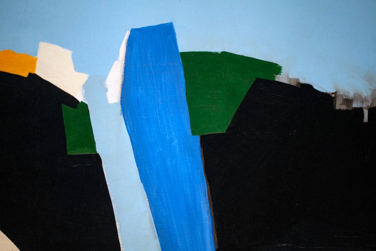 Large Abstract Landscape Painting For Sale at 1stDibs