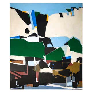 Stephen Thomas Rascoe Abstract Landscape 'Forest' For Sale at 1stDibs