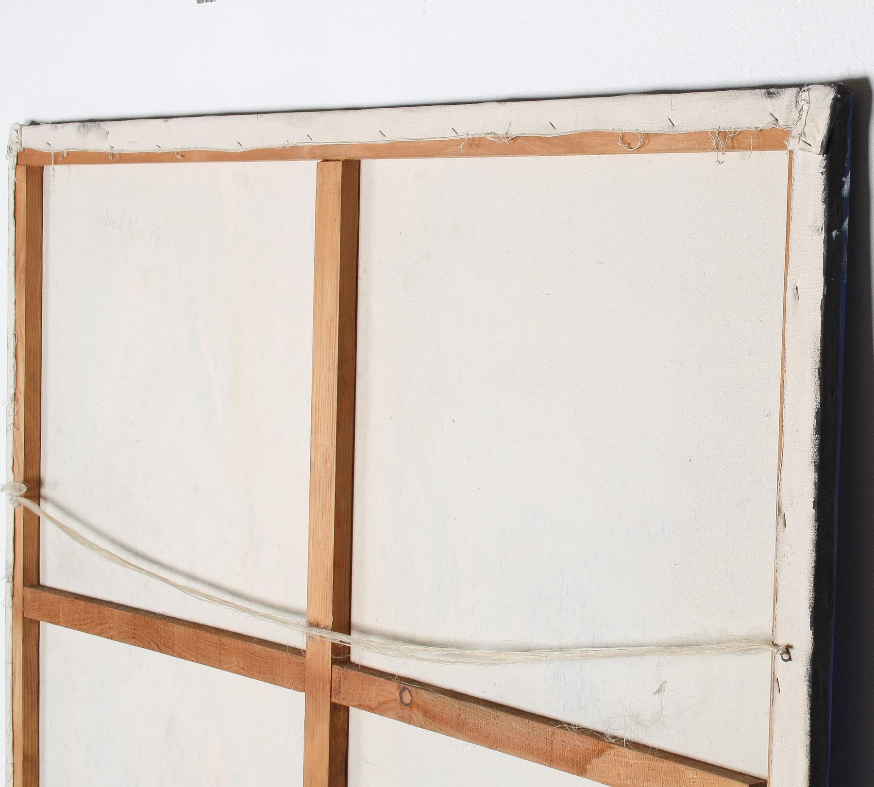 Großes abstraktes Gemälde, Öl auf Leinwand, Gemälde von Robert K McKellar (1945-2009), Kunstwerk im Angebot 10