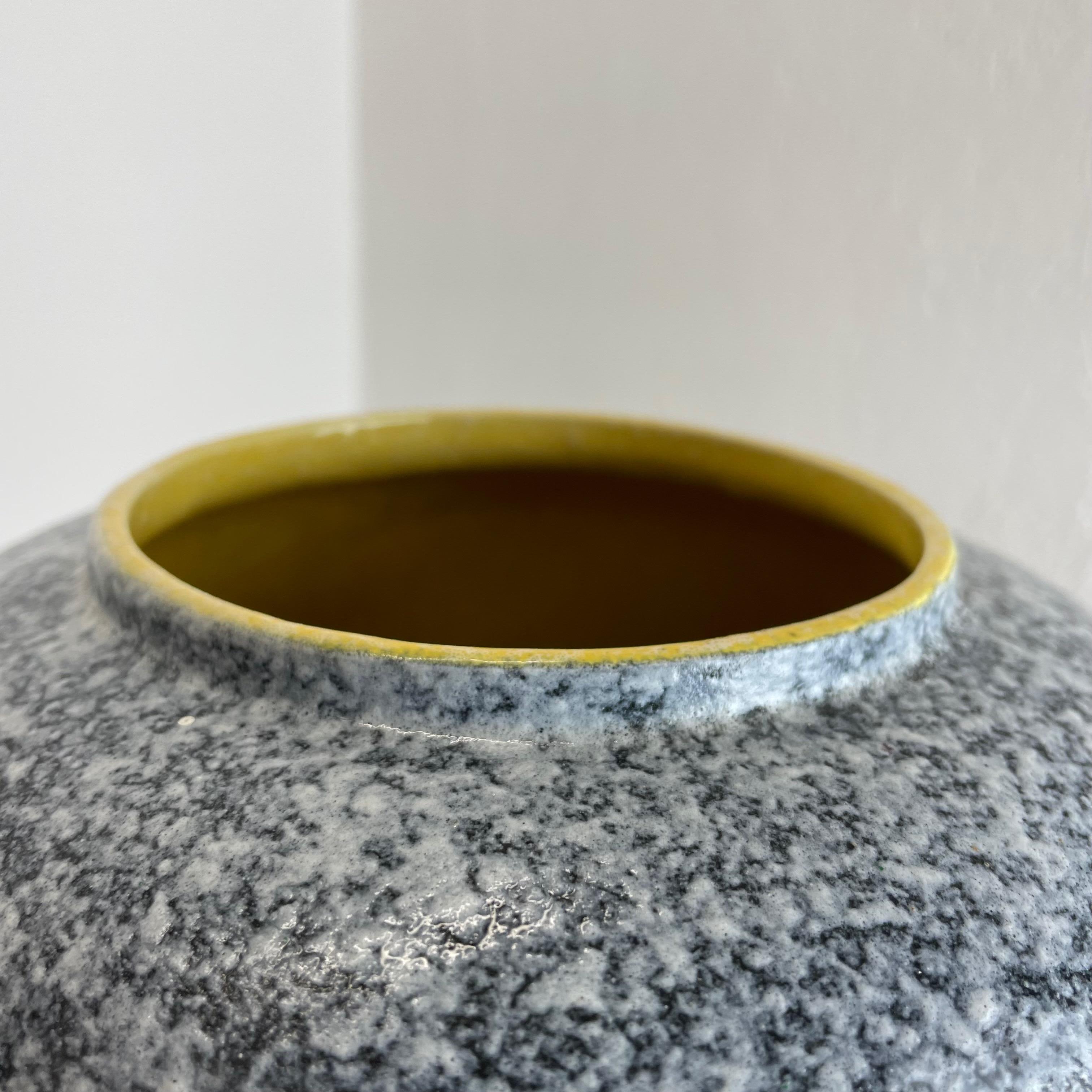 Große abstrakte ausländische Op-Art-Keramik-Vase von Scheurich Ceramics, Deutschland, 1960er Jahre im Angebot 7