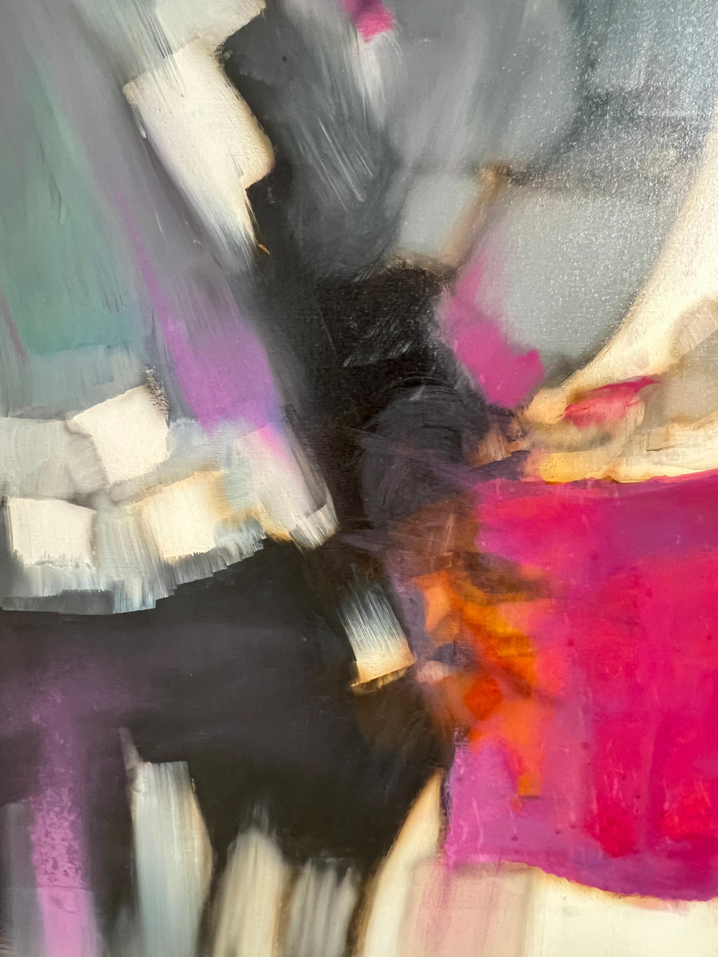 Großes abstraktes Gemälde des kalifornischen Modernisten Robert Lawson C. 1960er Jahre im Angebot 2