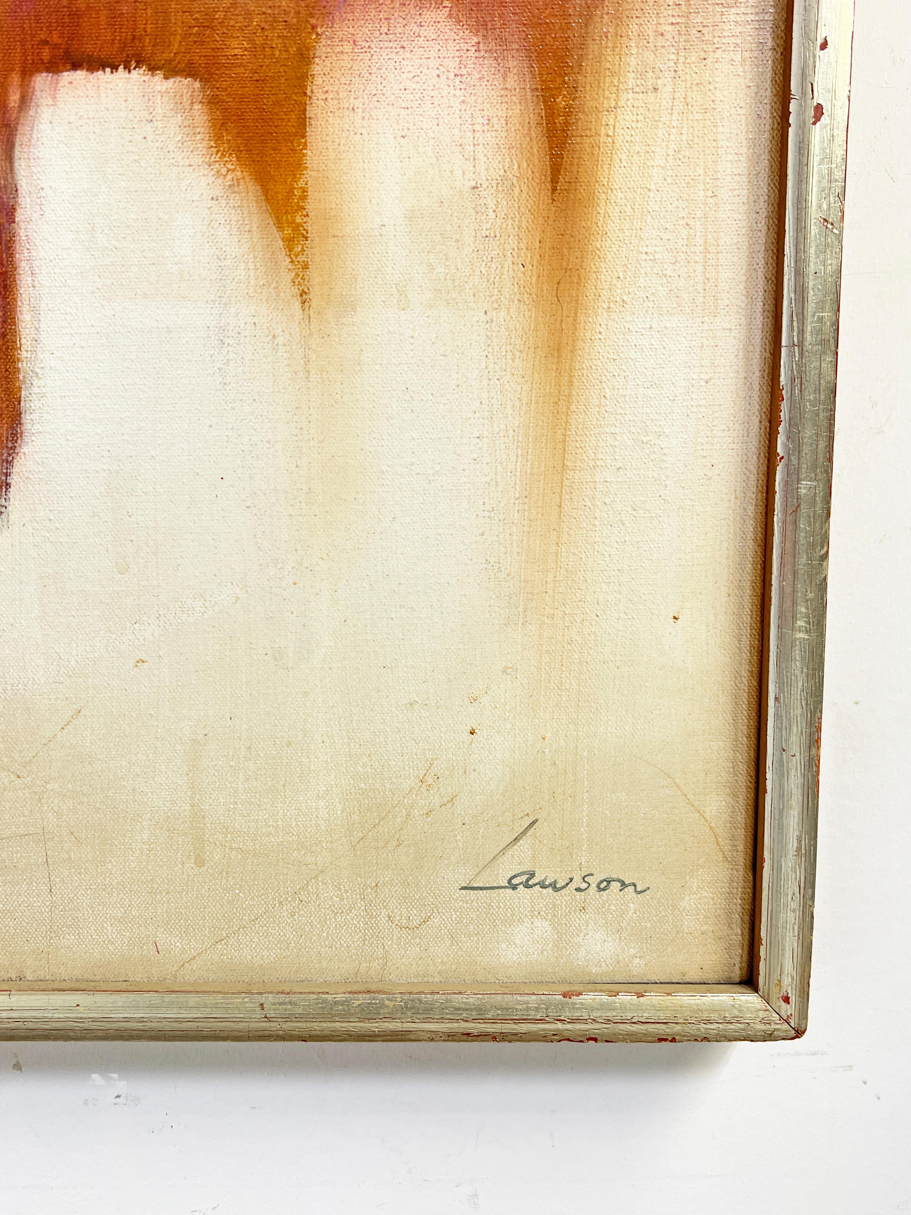 Großes abstraktes Gemälde des kalifornischen Modernisten Robert Lawson C. 1960er Jahre im Angebot 3