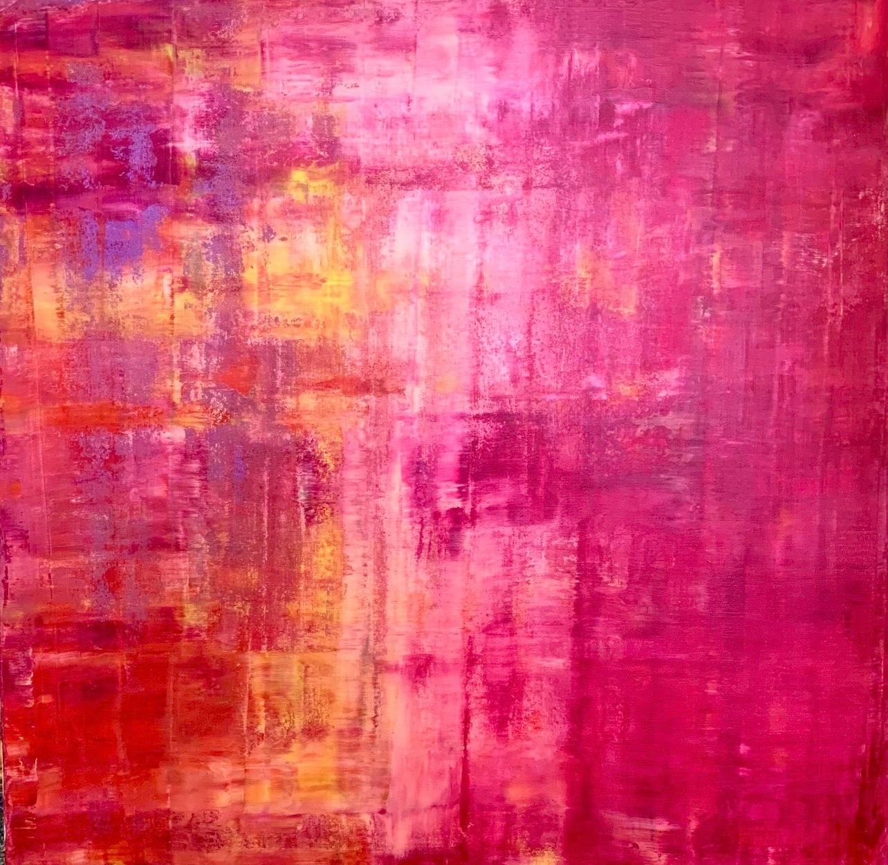 Quadro astratto originale firmato dall'artista contemporanea americana Arlene Carr.
Intitolato 