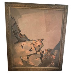 Gran cuadro abstracto de Walt Killam
