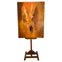 Großes abstraktes Gemälde von Walter Hinchey, Öl auf Leinwand, signiert, 2005