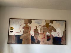 Large Abstract Painting  by Jeremiah Josef Kuglar
