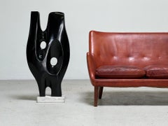 Grande sculpture abstraite d'Henry Moretti