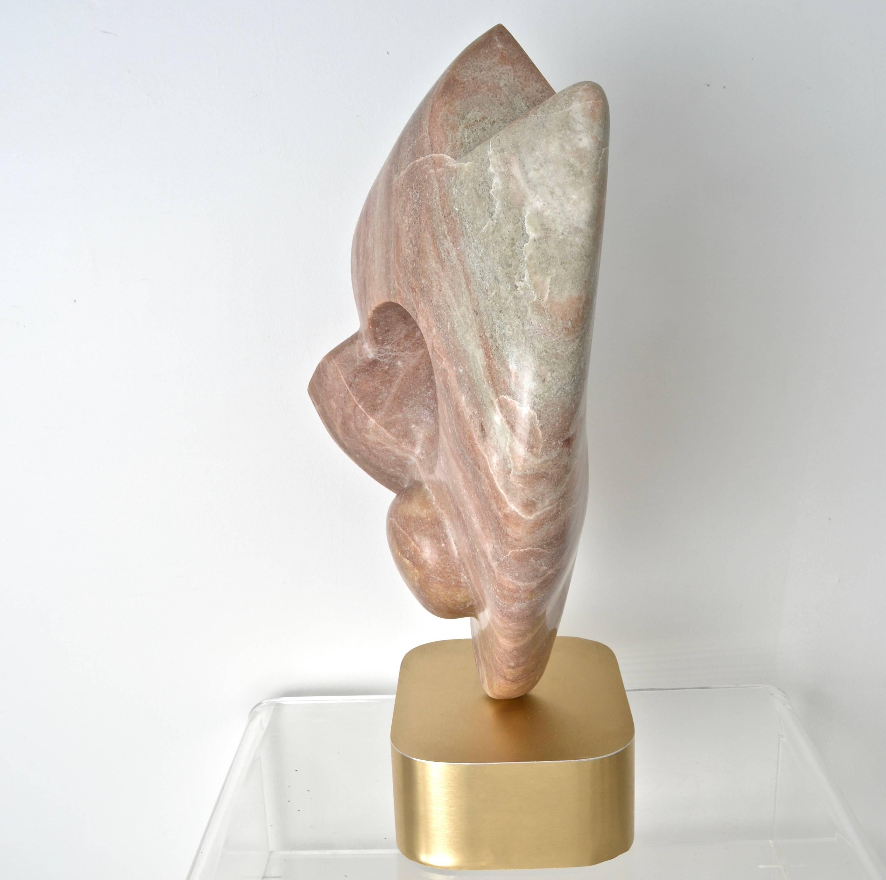 Late 20th Century Large Abstract Stone Sculpture, USA, 1970s