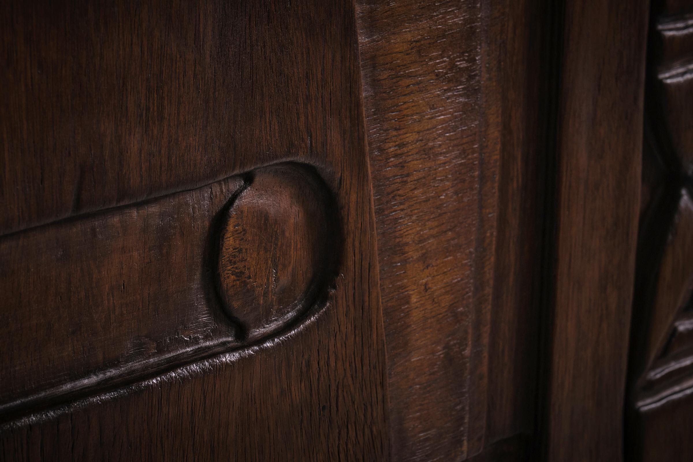 Großes abstraktes Wandrelief aus Holz von Nerone & Patuzzi für Gruppo NP2, 1960er Jahre im Angebot 3