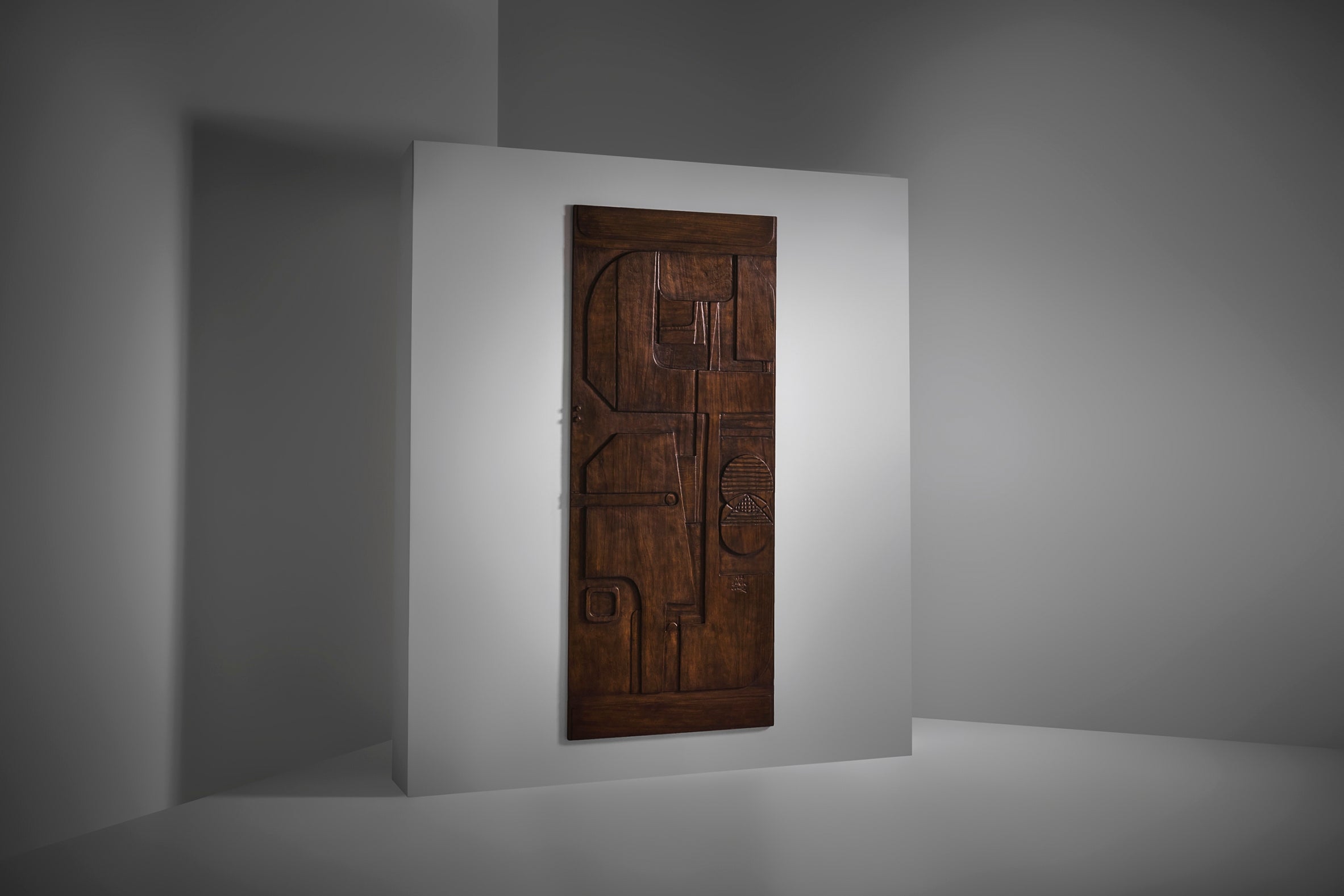 Großes abstraktes Wandrelief aus Holz von Nerone 
Patuzzi für Gruppo NP2, 1960er Jahre im Angebot