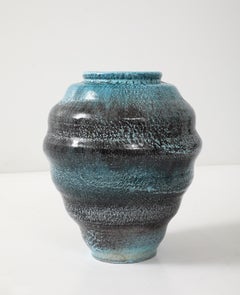 Large Accolay Turquoise Vessel