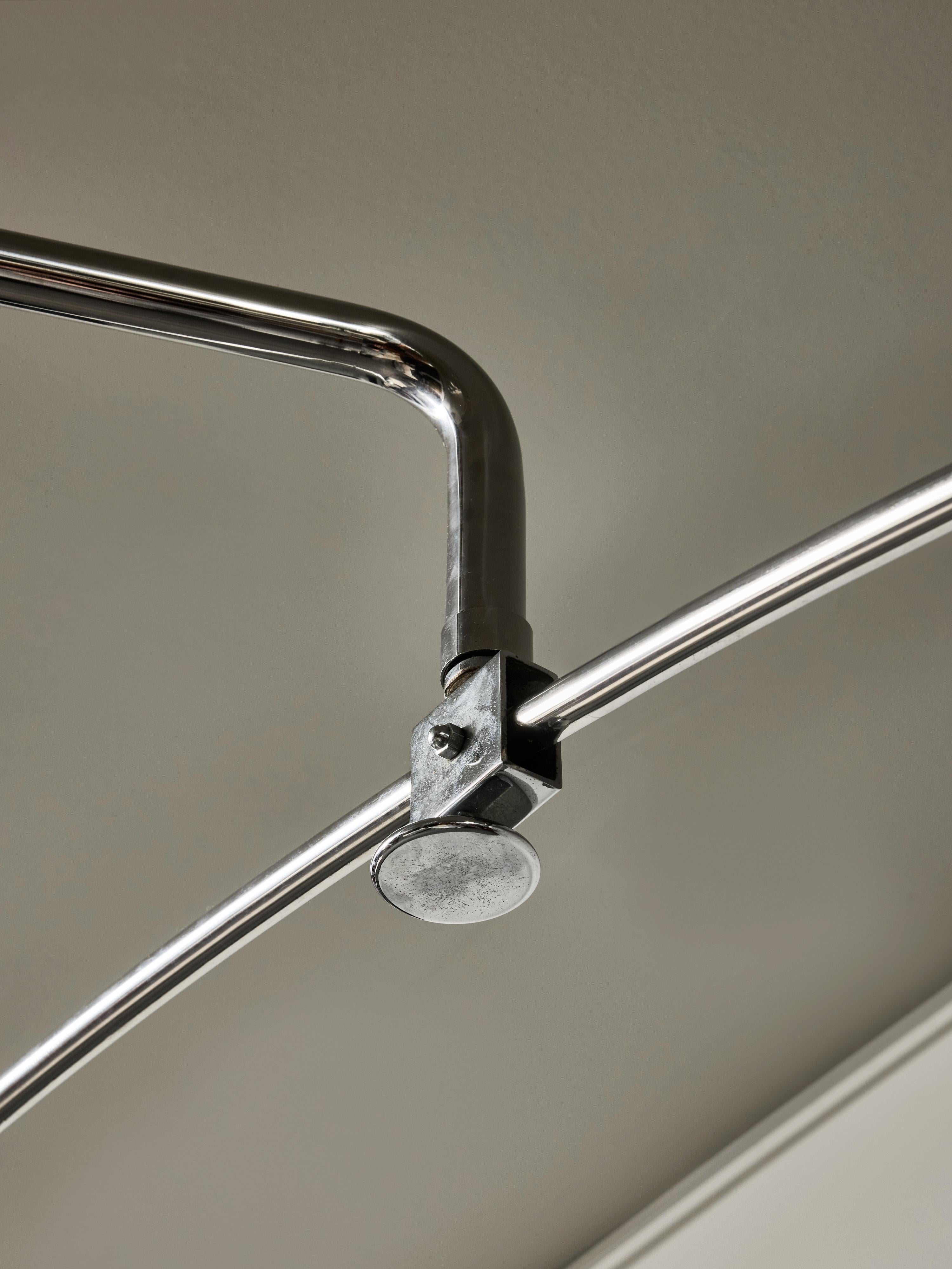 Large Adjustable Counterbalance Ceiling Lamp by Filvem Voghera For Sale 5