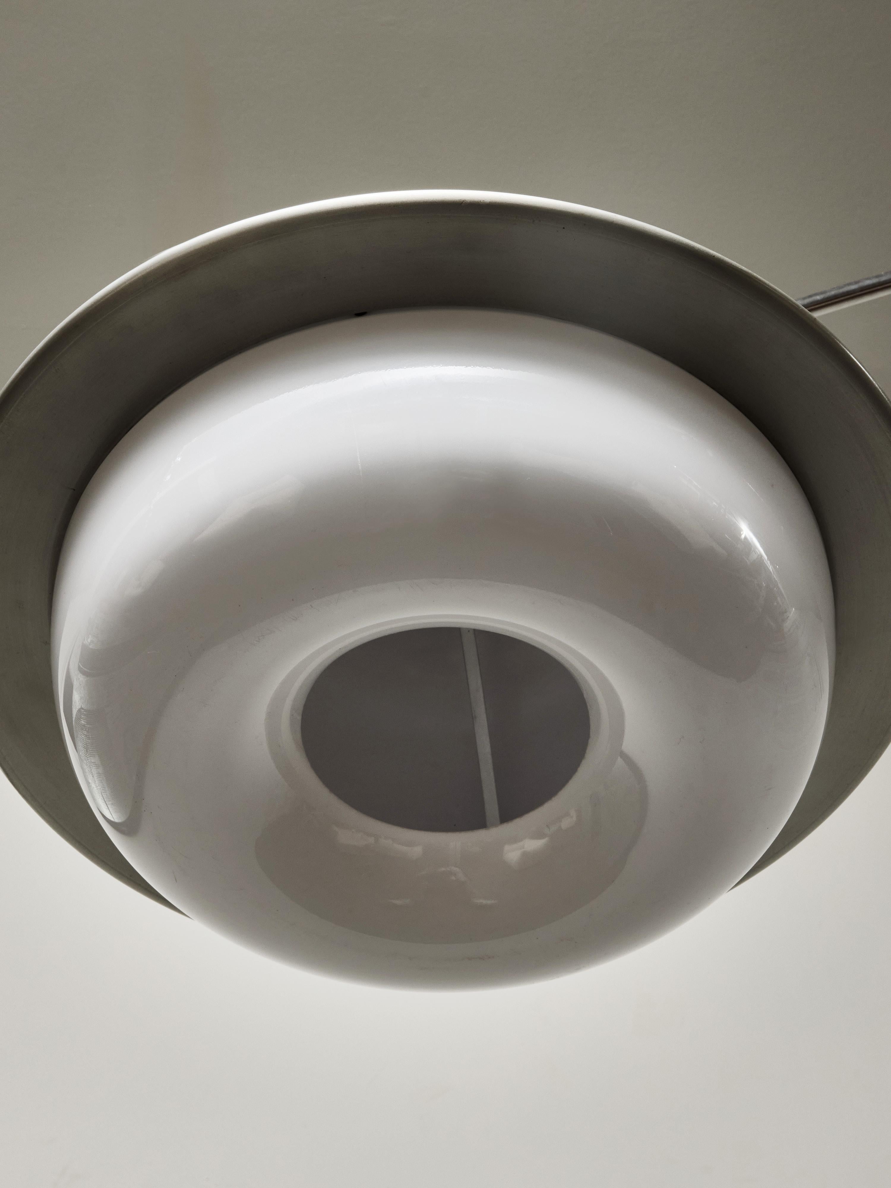 Large Adjustable Counterbalance Ceiling Lamp by Filvem Voghera For Sale 10