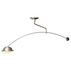 Large Adjustable Counterbalance Ceiling Lamp by Filvem Voghera