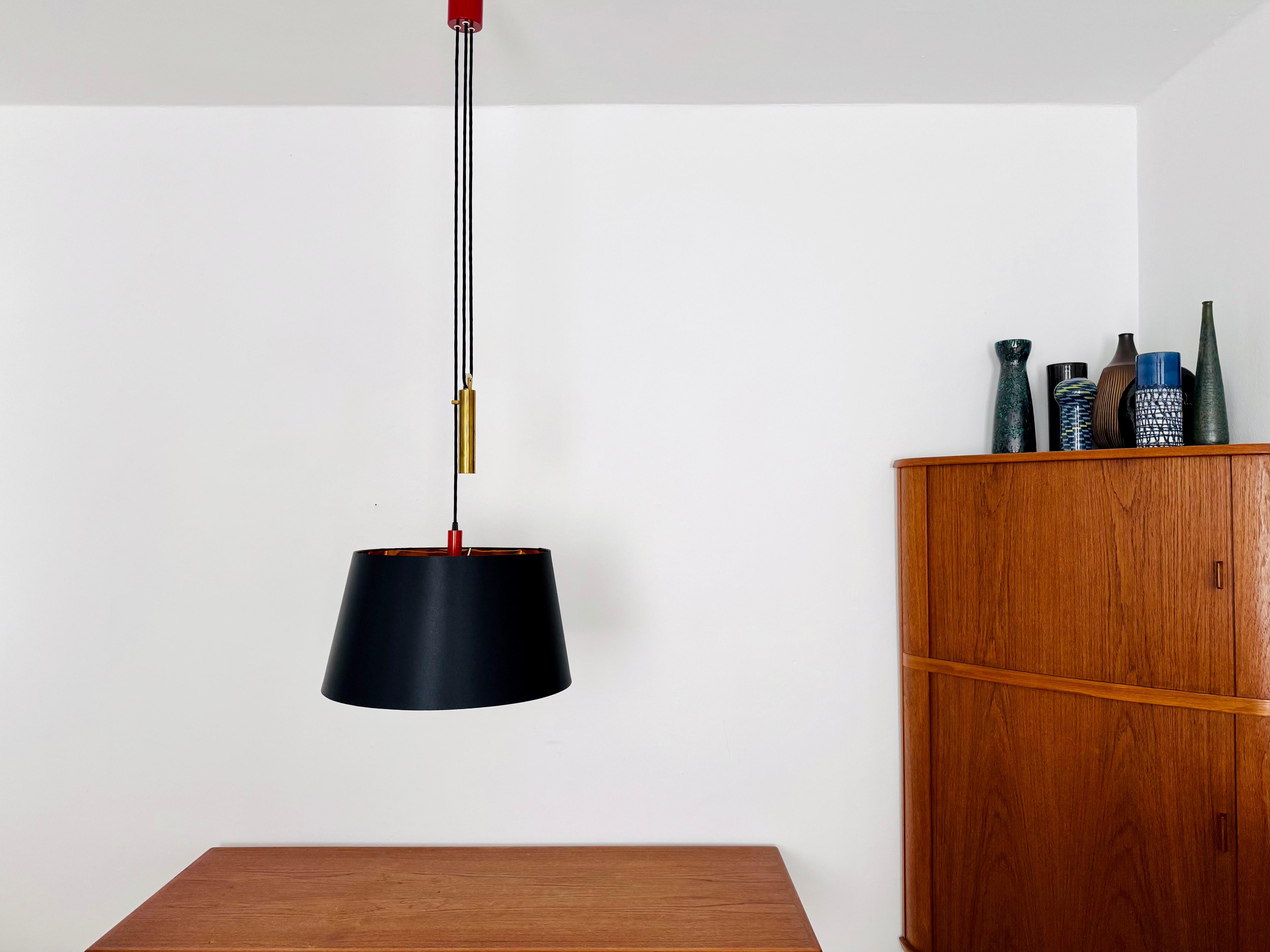Lampada a sospensione grande e regolabile In condizioni buone in vendita a München, DE