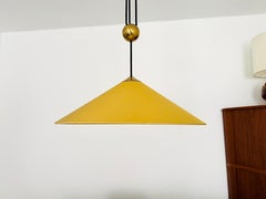 Large Adjustable Pendant Lamp with Counterweight by Florian Schulz