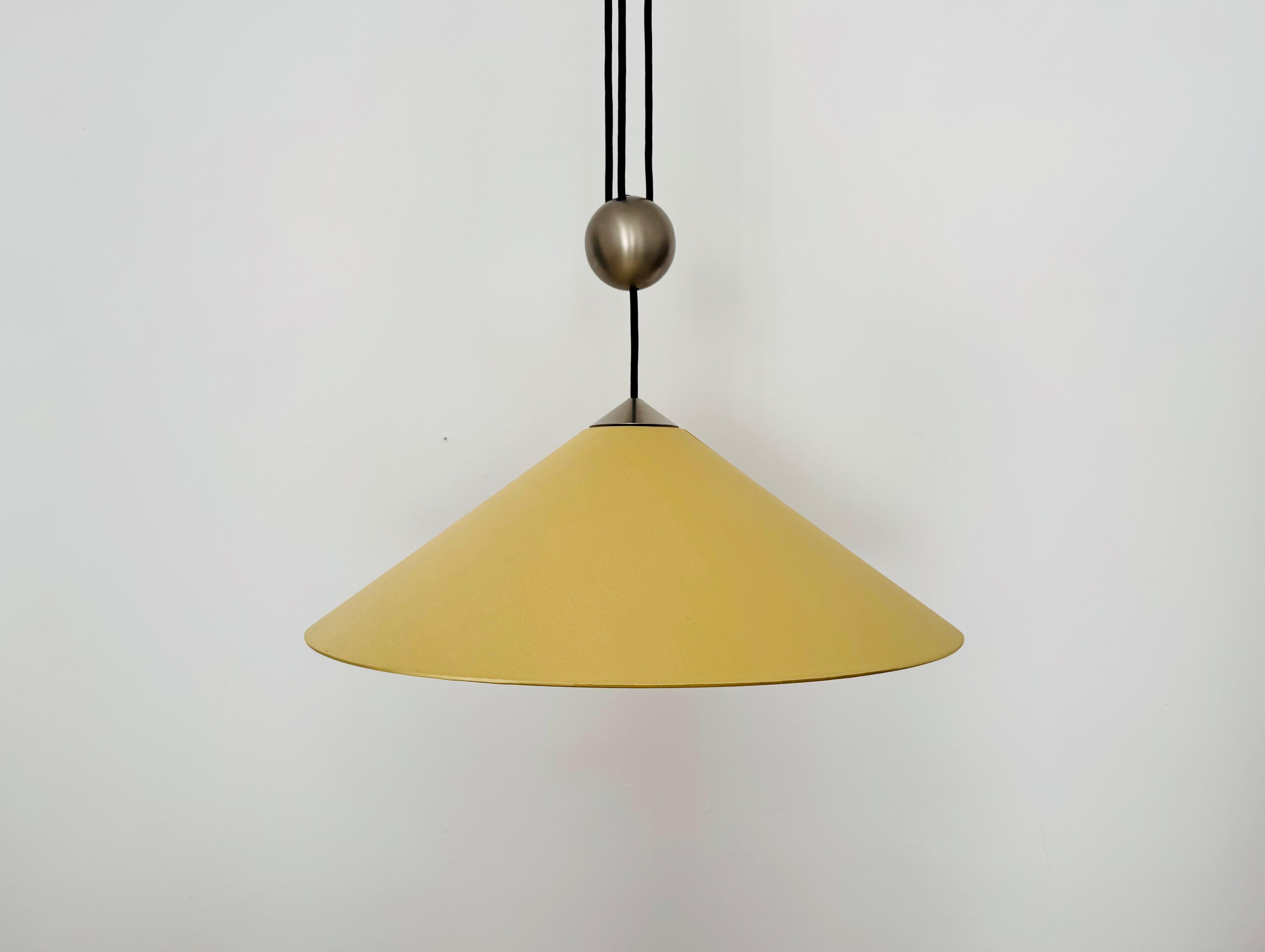 Gran Lámpara Colgante Ajustable con Contrapeso de Florian Schulz Alemán en venta