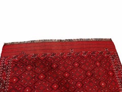 Large Afghan Persian Tabriz-Style Rug, 6 ft 5 in x 9 ft 10 in