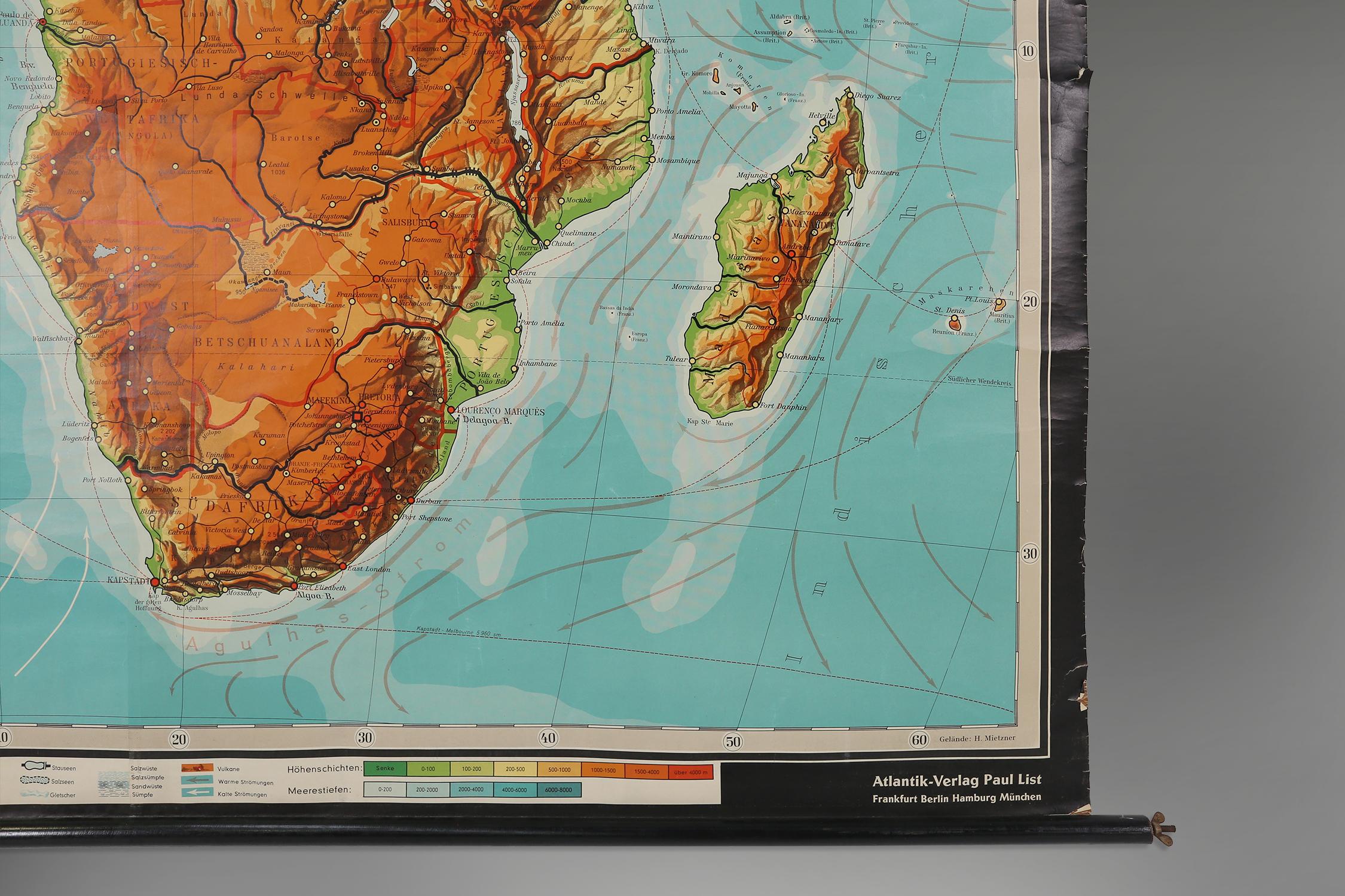 1950 world map