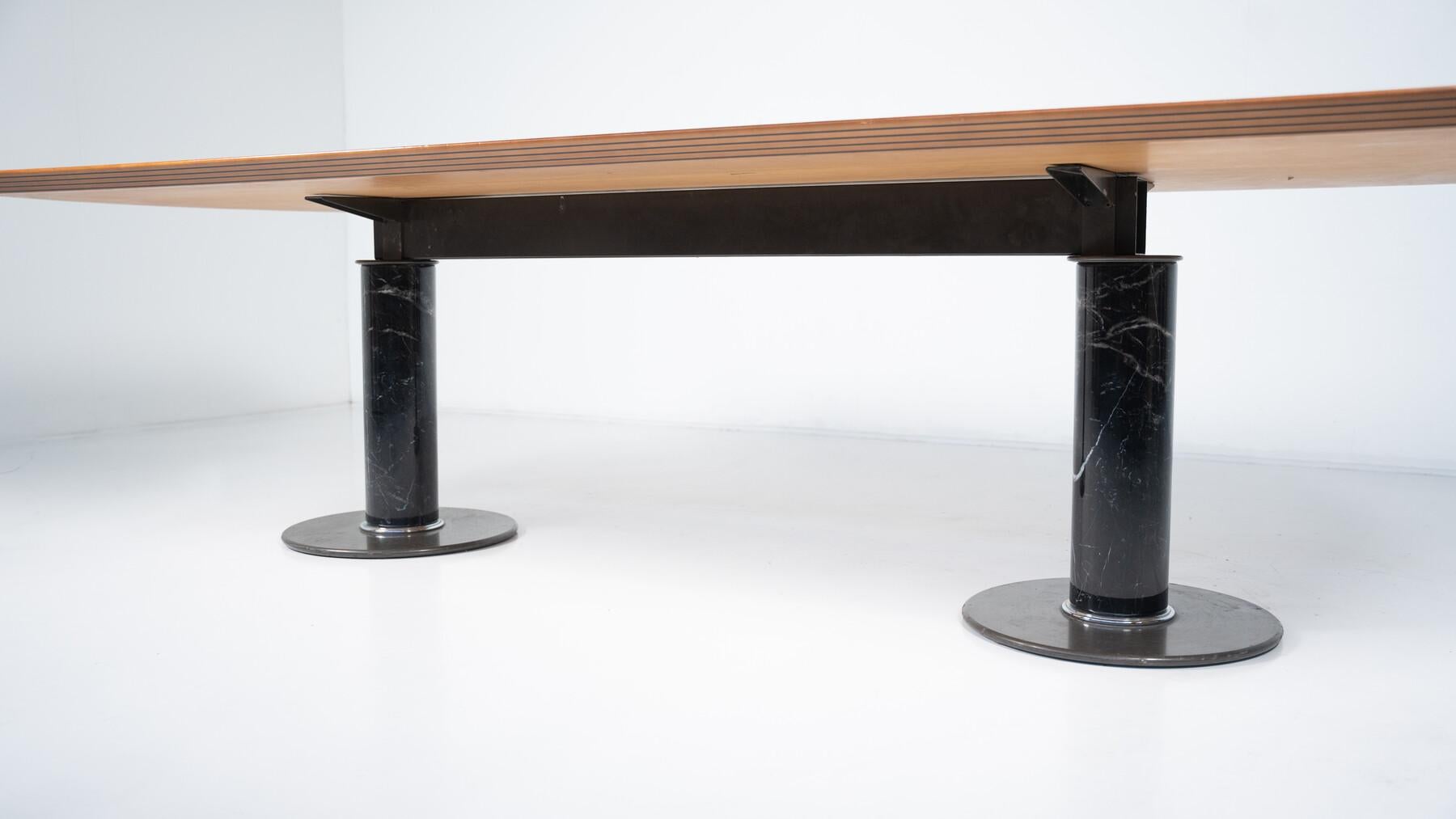 Large Africa Table by Afra & Tobia Scarpa, Maxalto Artona Series, Italy, 1970s (Italienisch) im Angebot