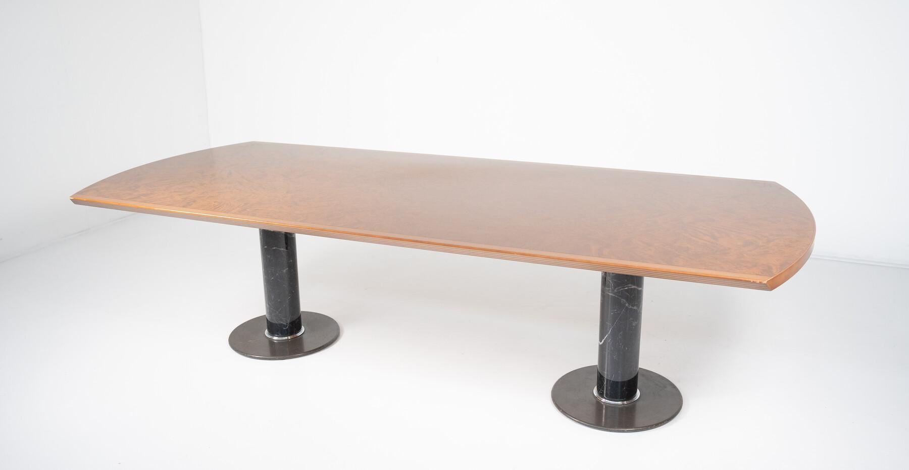 Large Africa Table by Afra & Tobia Scarpa, Maxalto Artona Series, Italy, 1970s im Angebot 1