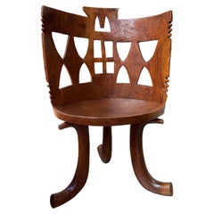 Large African armchair circa 1900