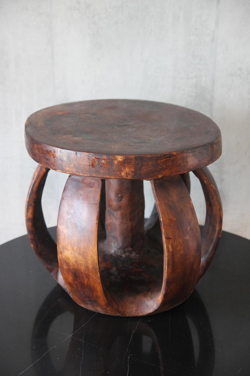 Primitive Large African Baga Stool / Side Table
