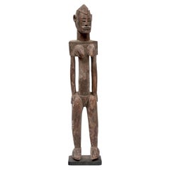 Large African Carved Wood Tribal Female Ester Figure