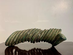 Large African Igbo Coiled Copper Manilla Currency, Early 20th Century, Nigeria