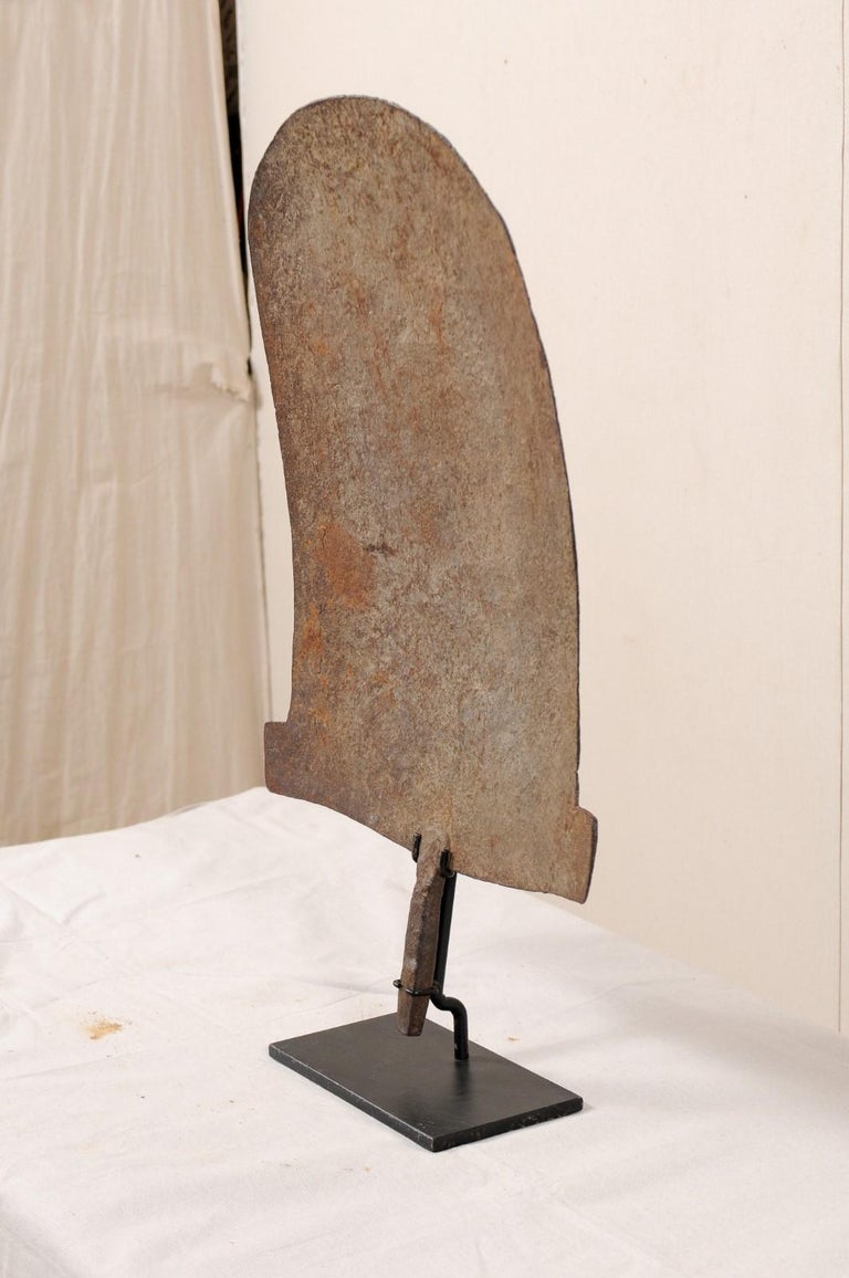 Large African Iron "Shovel" Money Currency from the Early 20th Century