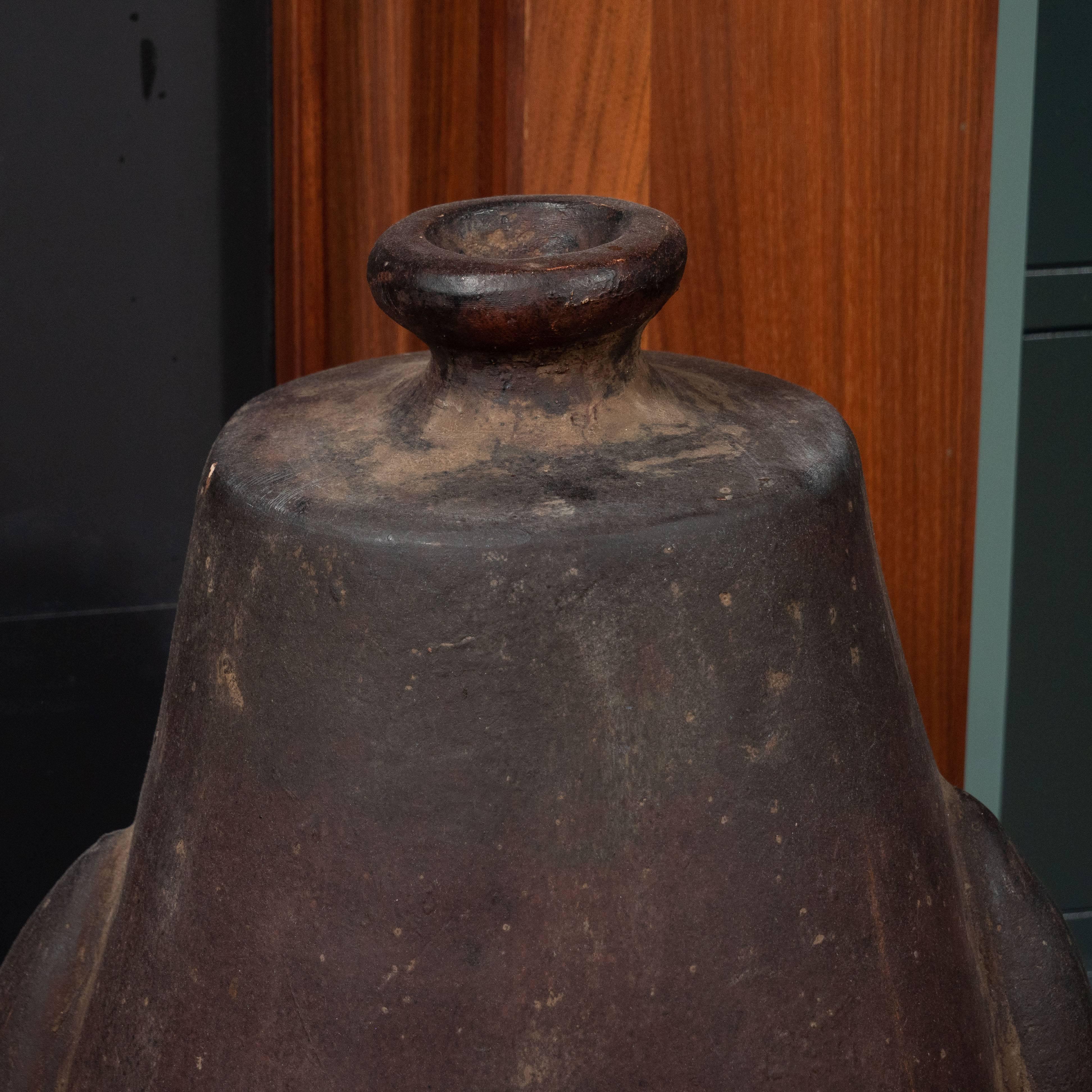 Large African storage vessel, probably late 19th century.

Width at top is 7.5