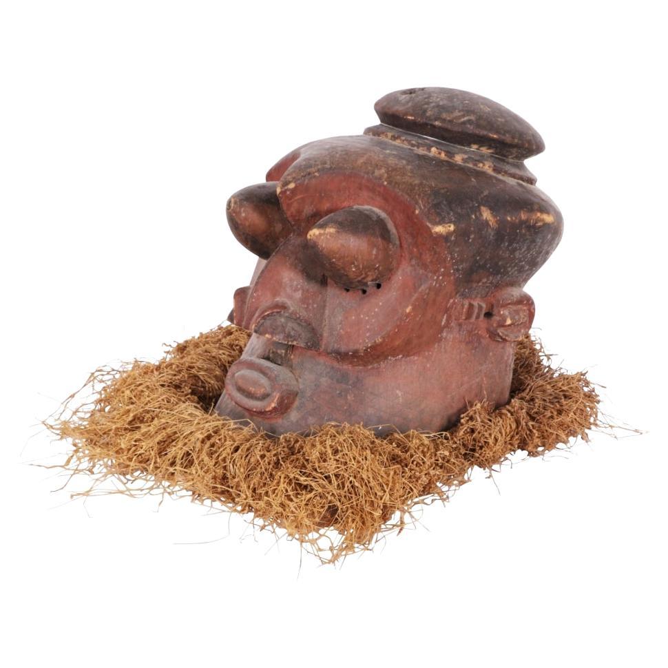 Large African Tribal Dance Mask From Zaire im Angebot