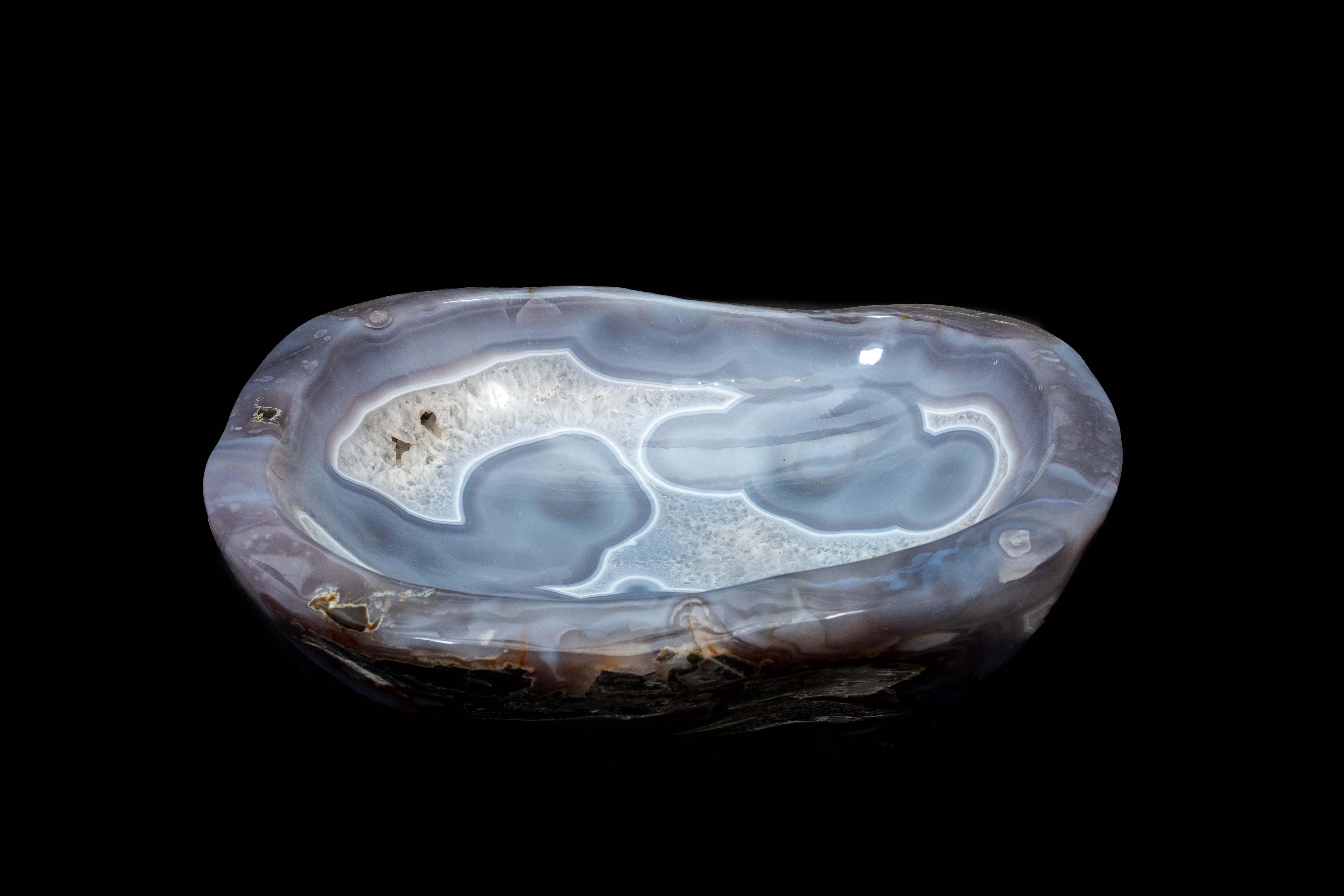 Malagasy Very Large Agate Bowl or Basin