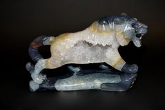 Large Agate Tiger 8.25"