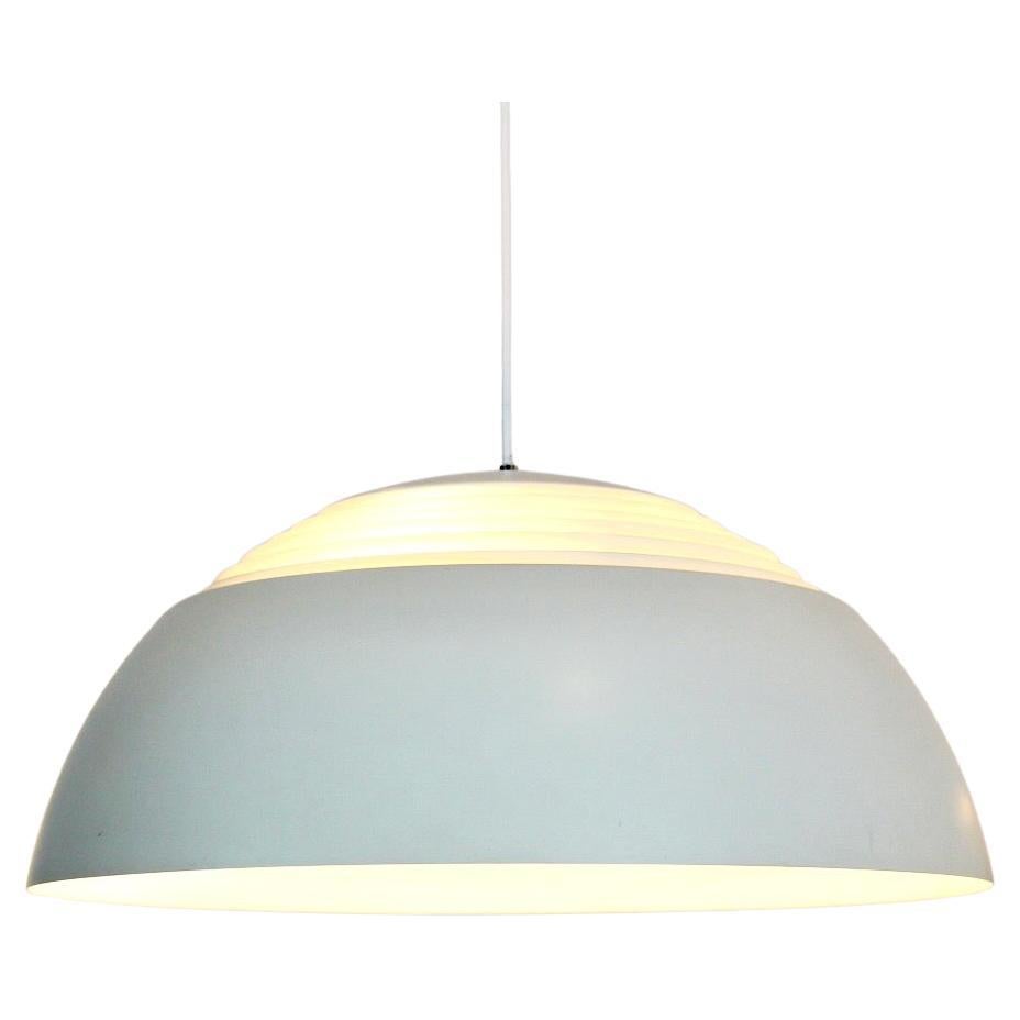 Large AJ Royal Pendants in White by Arne Jacobsen for Louis Poulsen