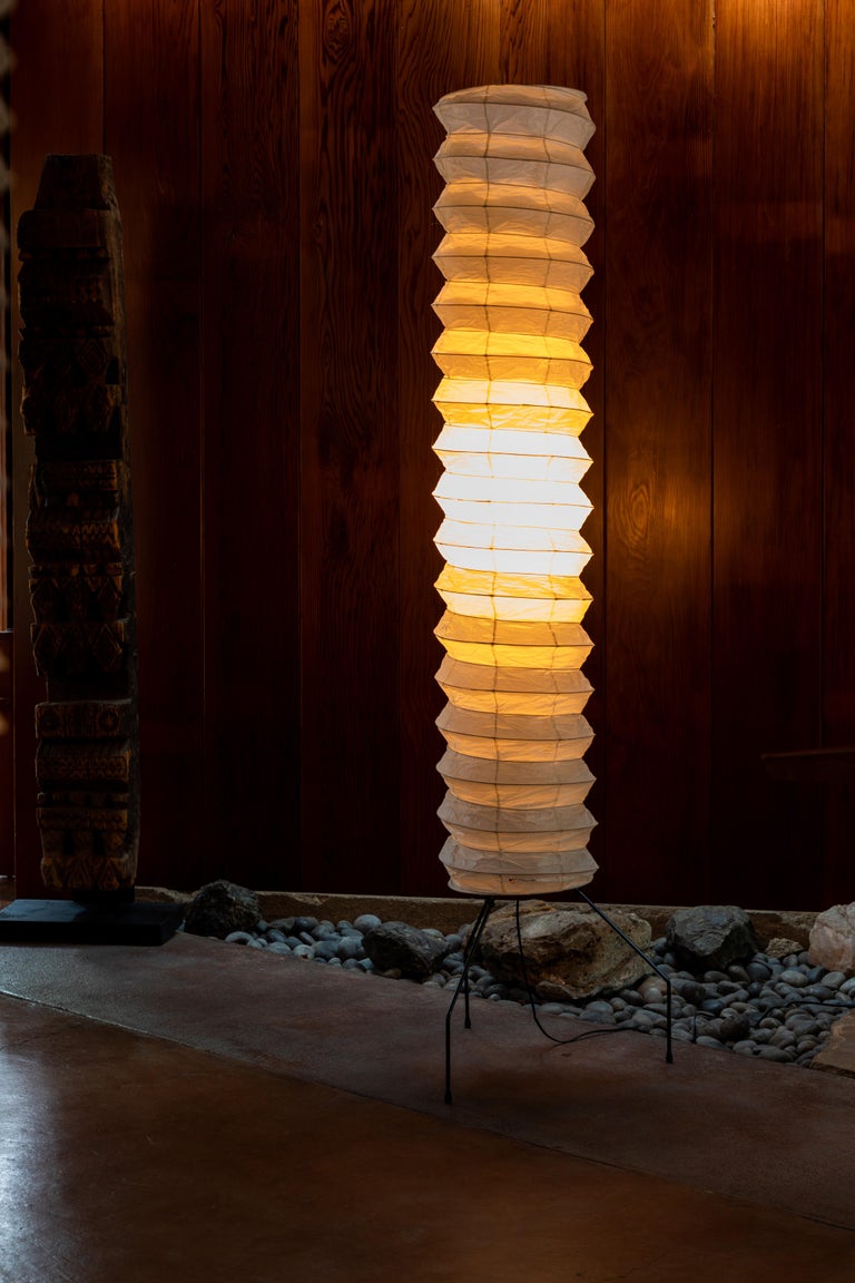 Monumental Akari Light Sculpture Model Uf4 31n By Isamu Noguchi For Sale At 1stdibs