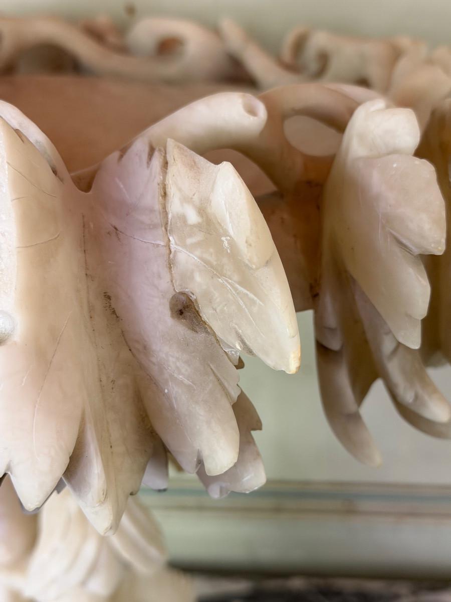 XX secolo Grande ciotola in alabastro, Italia, circa 1900 in vendita