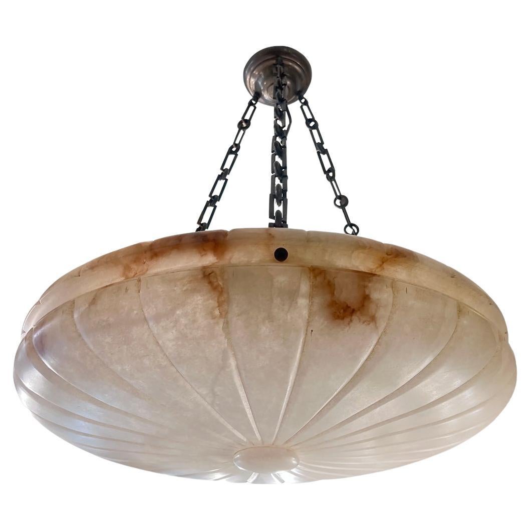 Vintage Alabaster Globe Fixture For Sale at 1stDibs | alabaster globe light