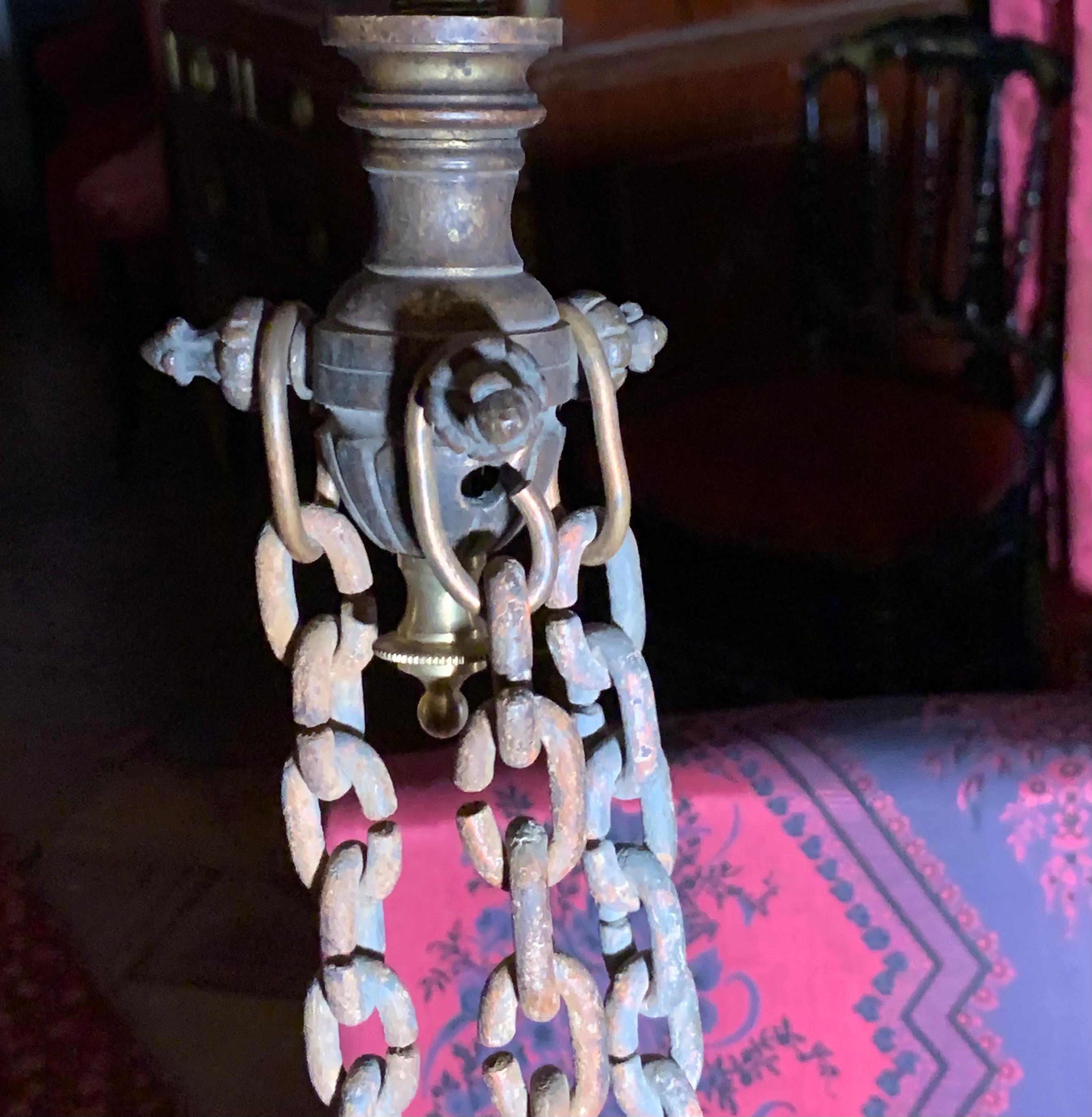 italien Grande lanterne en albâtre de style classique, 19e siècle  en vente