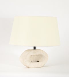 Large Albert Tormos Oval Lamp, France 1970's